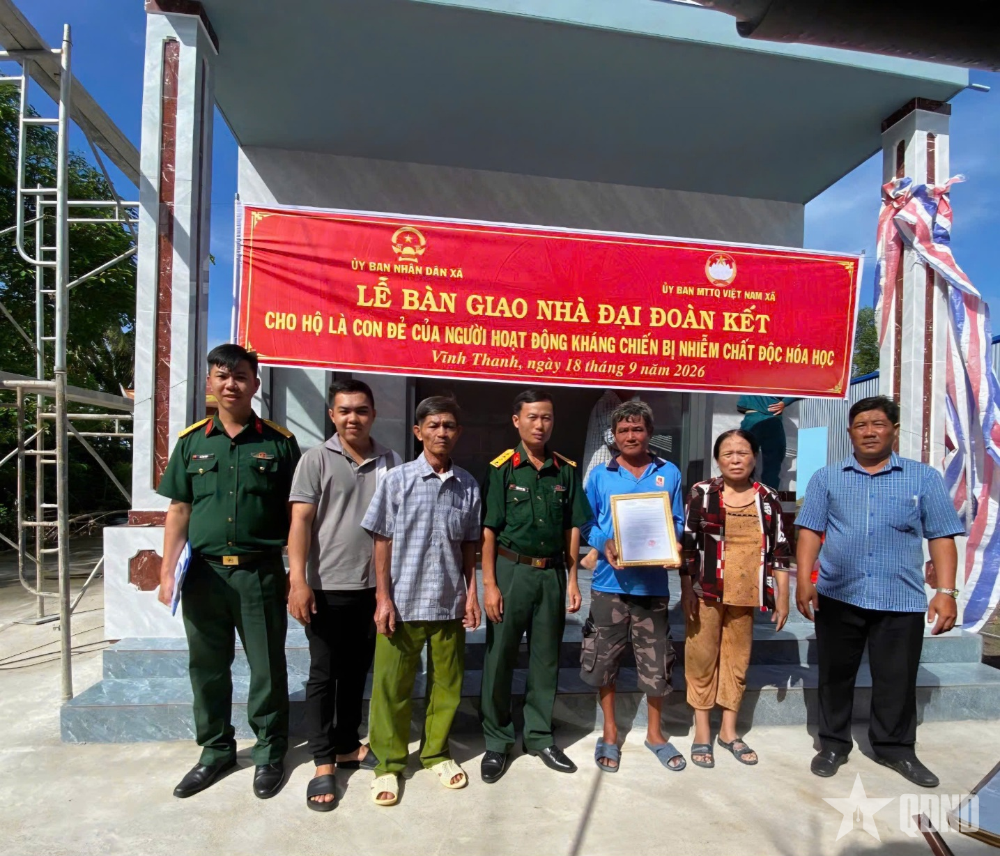 Cà Mau bàn giao nhà Đại đoàn kết