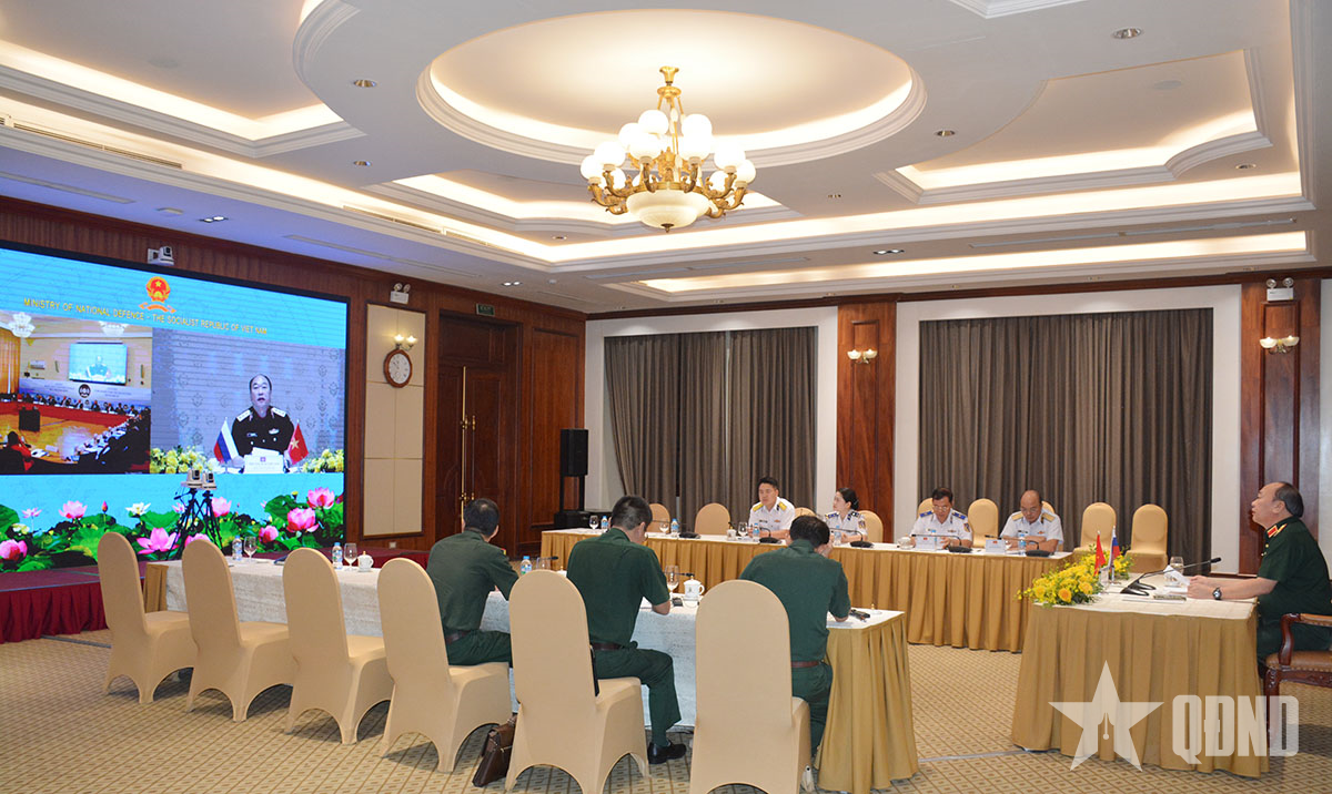 Thượng tướng Lê Quang Đạo tham dự trực tuyến Lễ khai trương Trung tâm Nghiên cứu nhân văn về biển của Nga