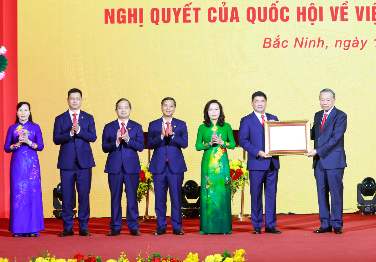 Tổng Bí thư, Chủ tịch nước Tô Lâm: Xây dựng Bắc Ninh trở thành đô thị hiện đại nhưng vẫn đậm đà hồn cốt văn hóa Kinh Bắc