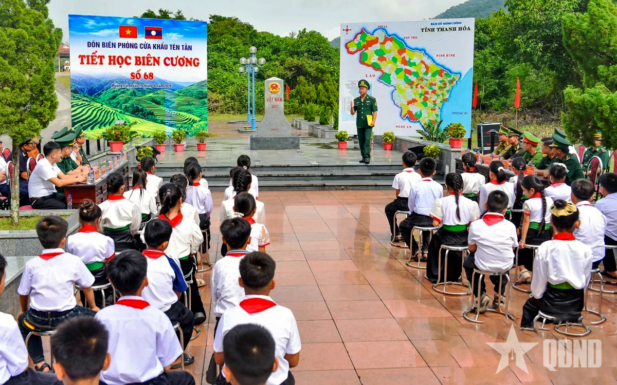 Tiết học biên cương giữa núi rừng Mường Lát