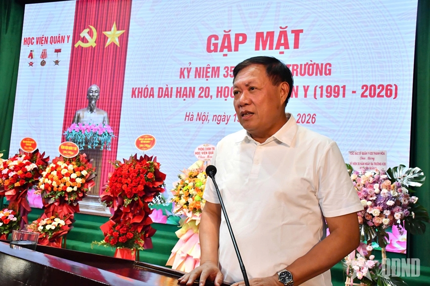Khóa 20 tiếp tục đóng góp trí tuệ xây dựng Học viện Quân y chính quy, hiện đại