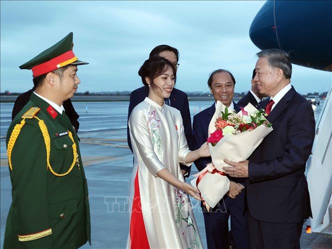 Tổng Bí thư, Chủ tịch nước Tô Lâm đến New York tham dự Phiên thảo luận cấp cao Đại hội đồng Liên hợp quốc khóa 81