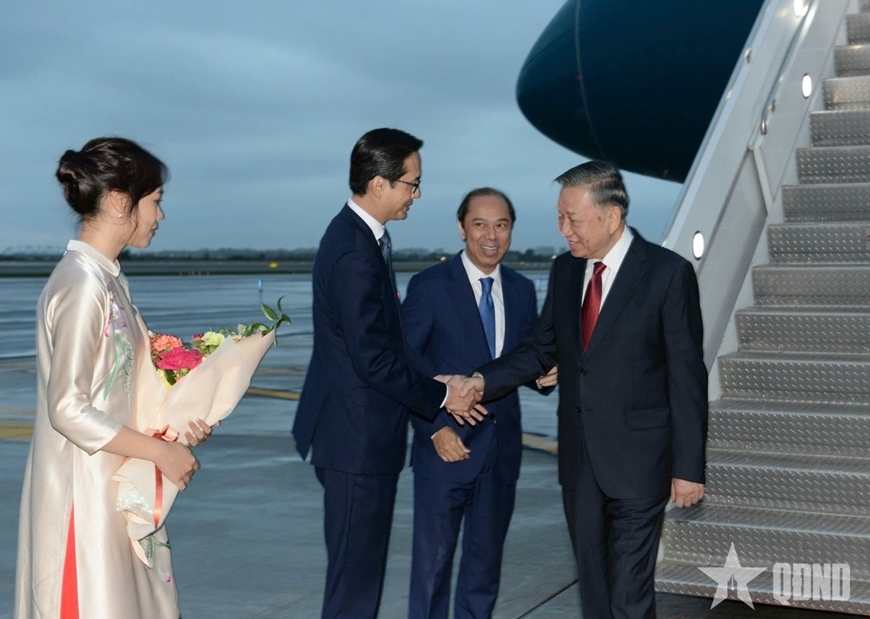 Tổng Bí thư, Chủ tịch nước Tô Lâm đến New York tham dự Phiên thảo luận cấp cao Đại hội đồng Liên hợp quốc khóa 81