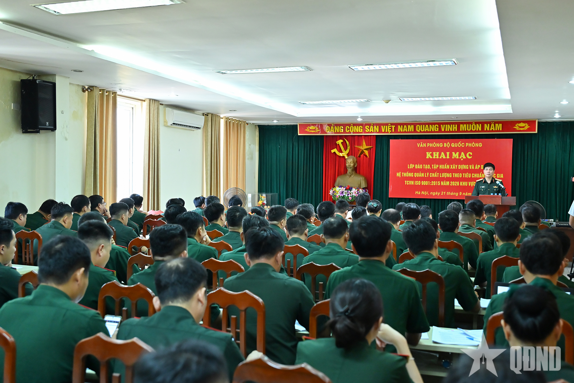 Bồi dưỡng, nâng cao hiệu quả quản lý chất lượng trong Bộ Quốc phòng