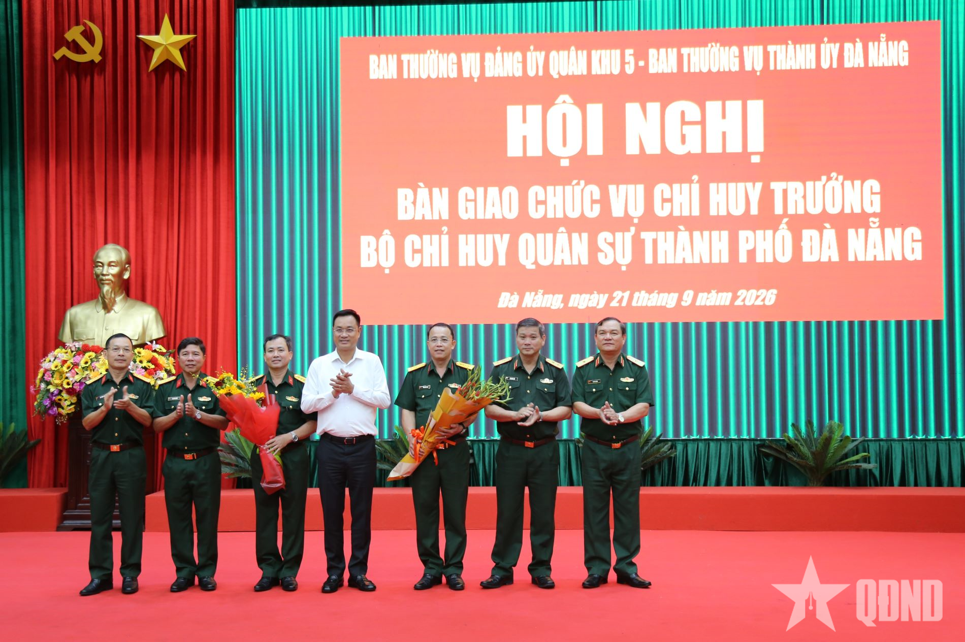 Đại tá Nguyễn Thế Vinh giữ chức Chỉ huy trưởng Bộ CHQS TP Đà Nẵng