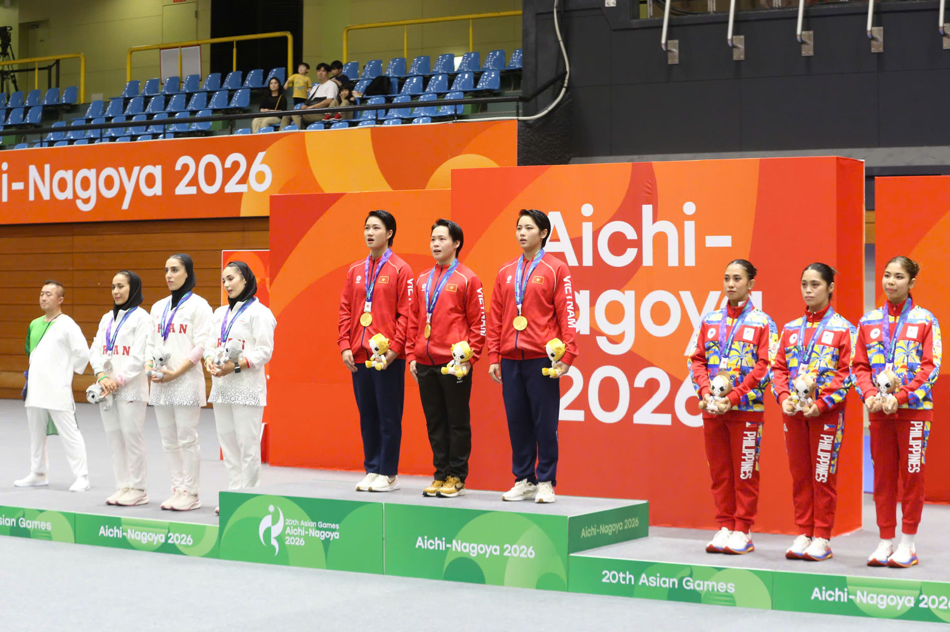 Bảng xếp hạng huy chương ASIAD 20 ngày 22-9: Việt Nam giành huy chương vàng đầu tiên