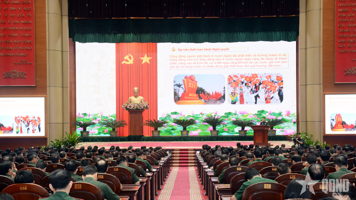Đảng ủy Bộ Tổng Tham mưu - Cơ quan Bộ Quốc phòng quán triệt, triển khai thực hiện một số nghị quyết, chỉ thị của Bộ Chính trị
