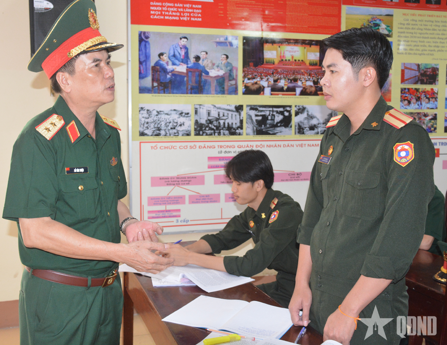 Tổng cục Hậu cần - Kỹ thuật: Kiểm tra công tác Đảng, công tác chính trị Trường Sĩ quan Kỹ thuật Quân sự