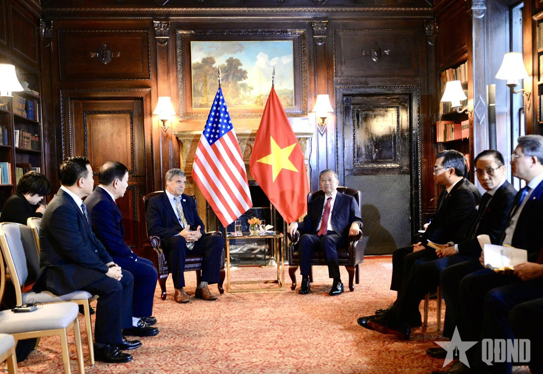 Tổng Bí thư, Chủ tịch nước Tô Lâm tiếp Quyền Giám đốc Cơ quan Thương mại và Phát triển Hoa Kỳ