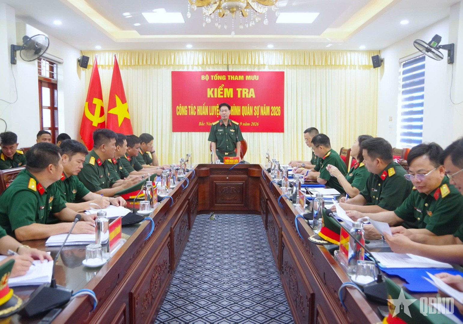 Bộ Tổng Tham mưu kiểm tra công tác huấn luyện địa hình quân sự tại Lữ đoàn 673