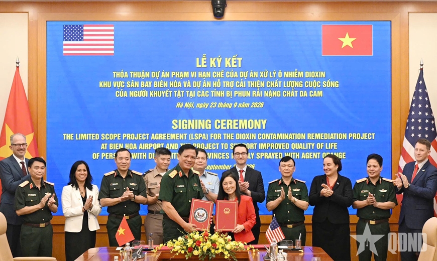 Việt Nam - Hoa Kỳ k&yacute; kết thỏa thuận thực hiện c&aacute;c dự &aacute;n khắc phục hậu quả chiến tranh