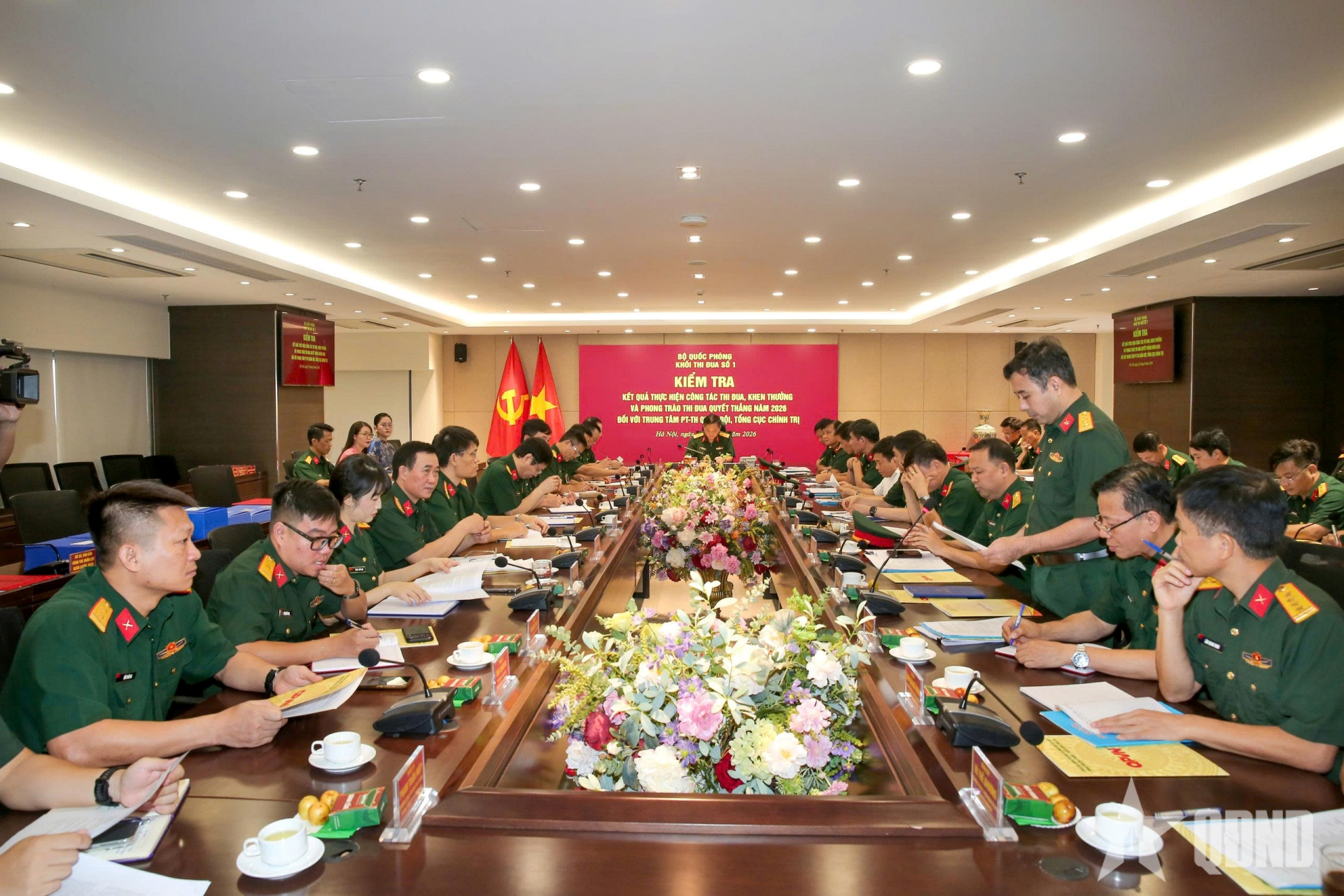 Khối thi đua số 1, Bộ Quốc phòng kiểm tra công tác thi đua, khen thưởng tại một số đơn vị