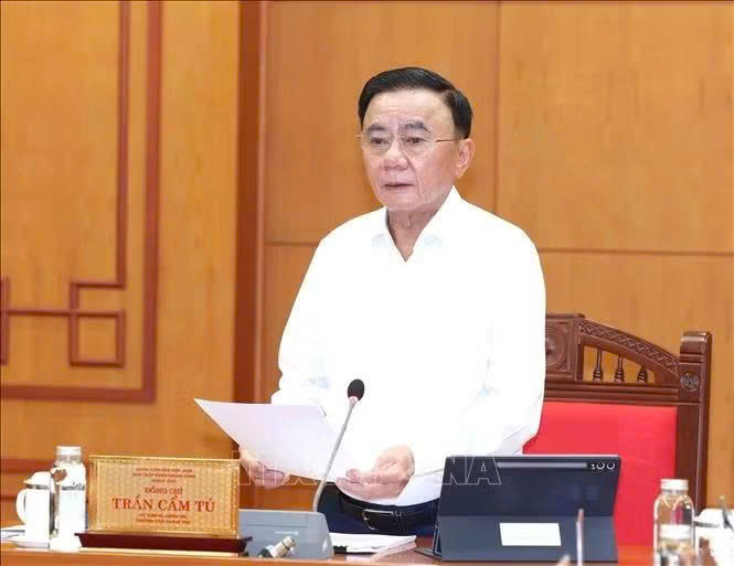 Thường trực Ban Bí thư Trần Cẩm Tú: Bảo đảm tiến độ, chất lượng Đề cương tổng kết 40 năm thực hiện Cương lĩnh