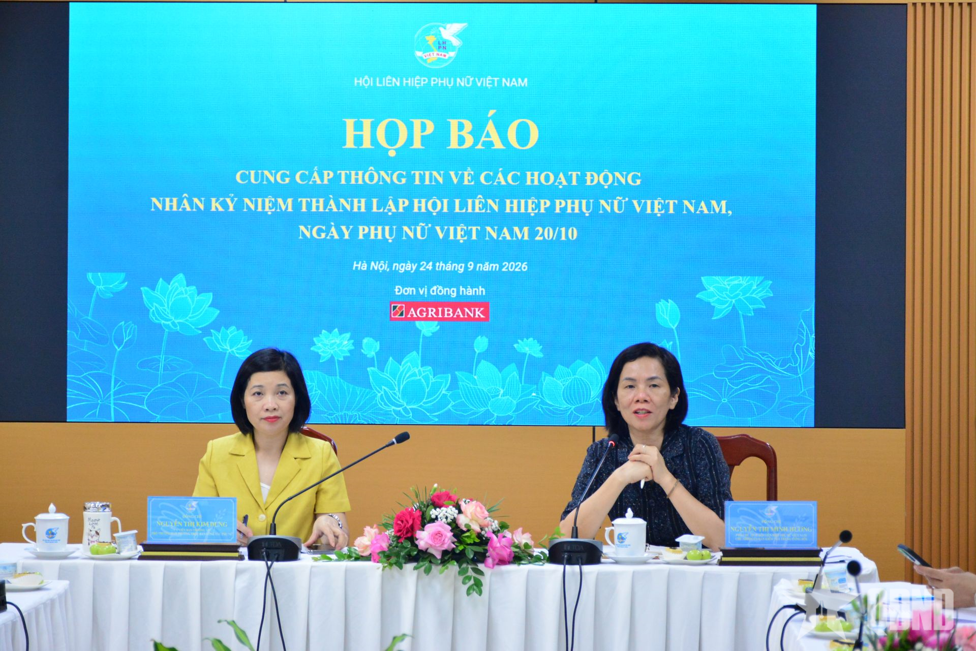 Sôi nổi các hoạt động kỷ niệm 96 năm thành lập Hội Liên hiệp Phụ nữ Việt Nam