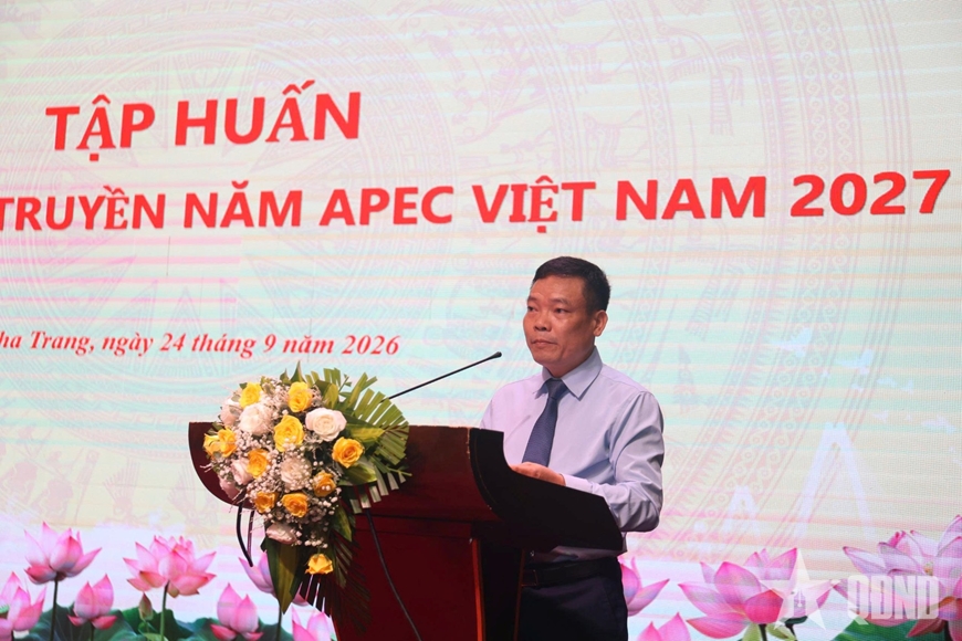 Bồi dưỡng kỹ năng tuyên truyền năm APEC Việt Nam 2027 cho người làm báo