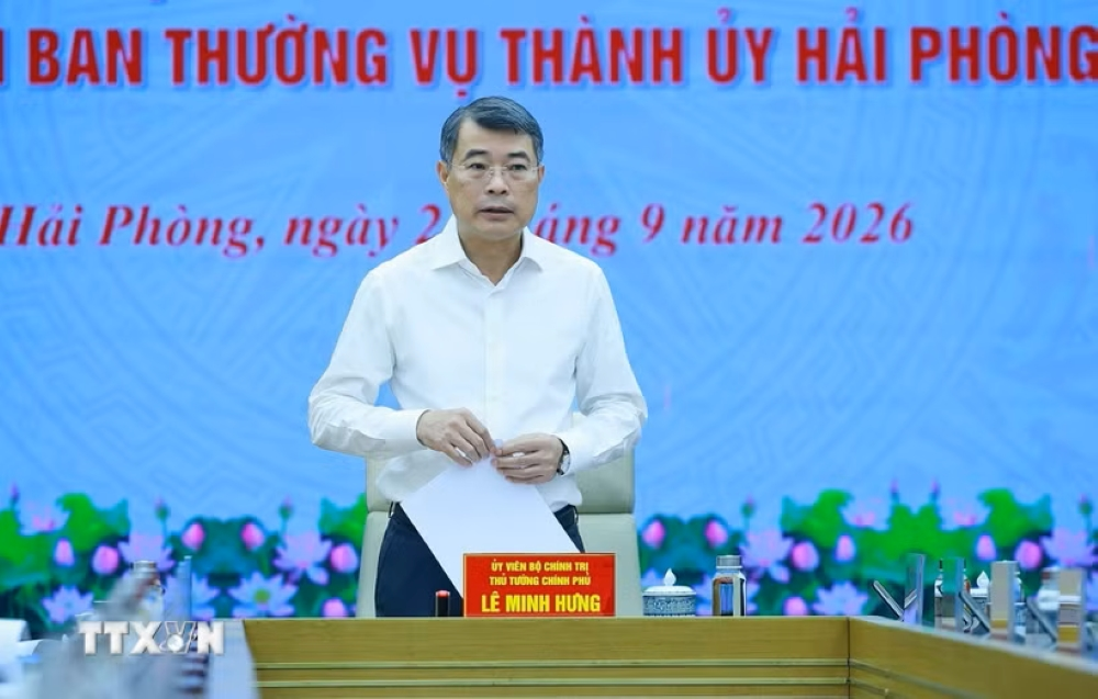 Thủ tướng Lê Minh Hưng: Hải Phòng phải chuẩn bị đội ngũ cán bộ lãnh đạo có tư duy chiến lược, năng lực kiến tạo