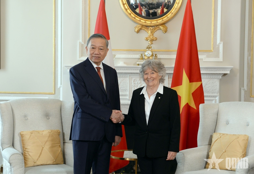 Tổng Bí thư, Chủ tịch nước Tô Lâm hội kiến Toàn quyền Canada Louise Arbour