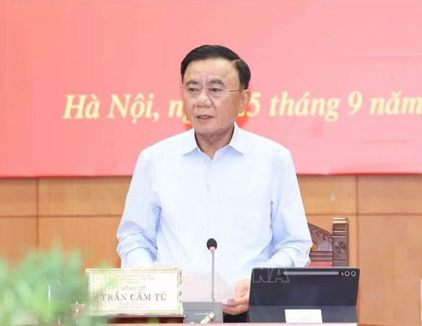 Thường trực Ban Bí thư Trần Cẩm Tú chủ trì Phiên họp Thường trực Ban Chỉ đạo Trung ương về phát triển văn hóa