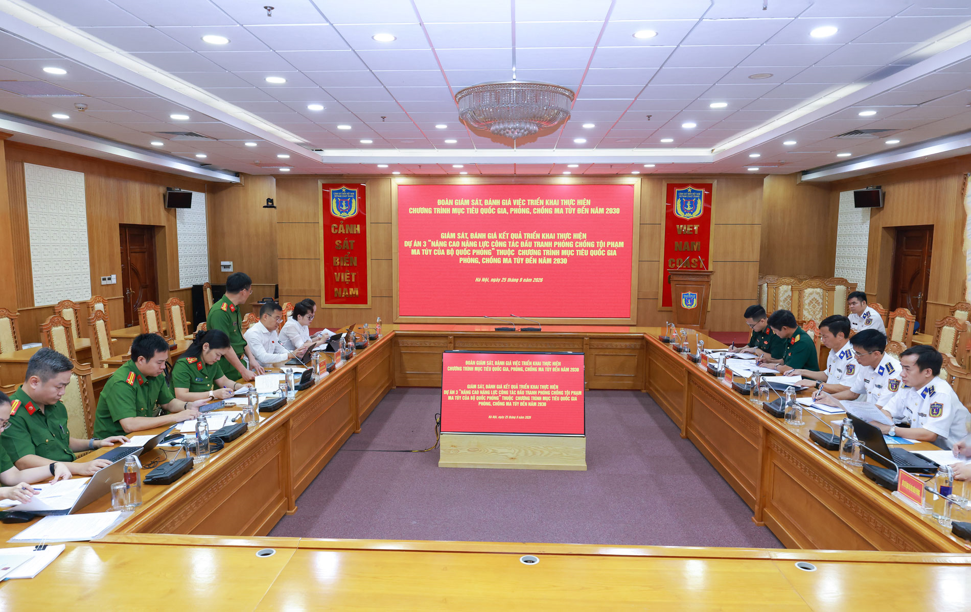 Cảnh sát biển Việt Nam phát huy sức mạnh tổng hợp trong phòng ngừa, đấu tranh với tội phạm ma túy