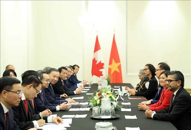 Tổng Bí thư, Chủ tịch nước Tô Lâm tiếp Nhóm Nghị sĩ hữu nghị Canada - Việt Nam​