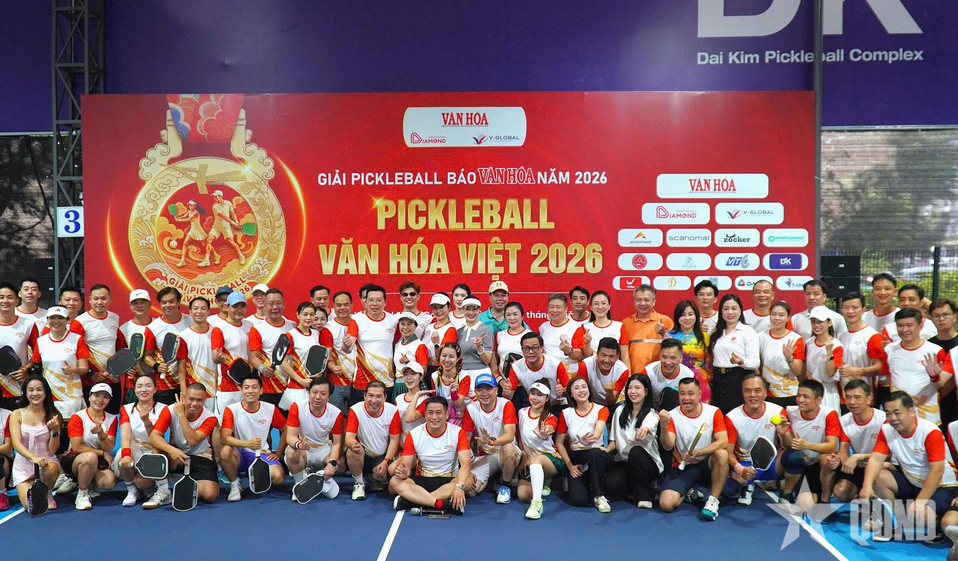 Khởi tranh Giải pickleball Văn hóa Việt 2026

