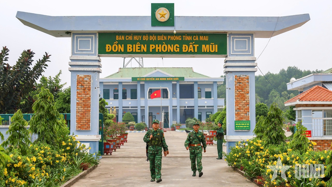 Đồn Biên phòng Đất Mũi giữ vững chủ quyền, an ninh biên giới biển nơi cực Nam Tổ quốc