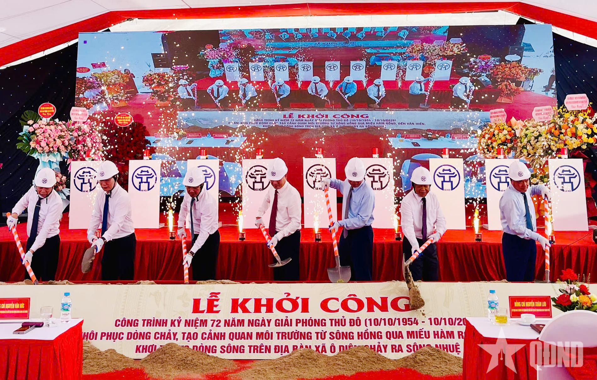 Góp phần hình thành thêm không gian xanh ở Ô Diên

