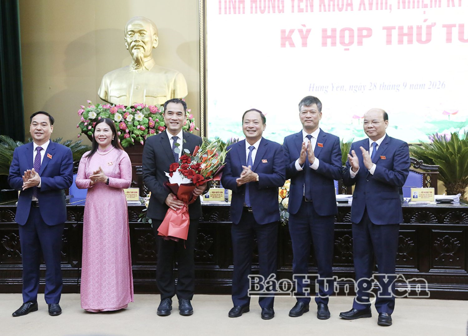 Đồng chí Phạm Bảo Sơn được bầu giữ chức Phó chủ tịch UBND tỉnh Hưng Yên