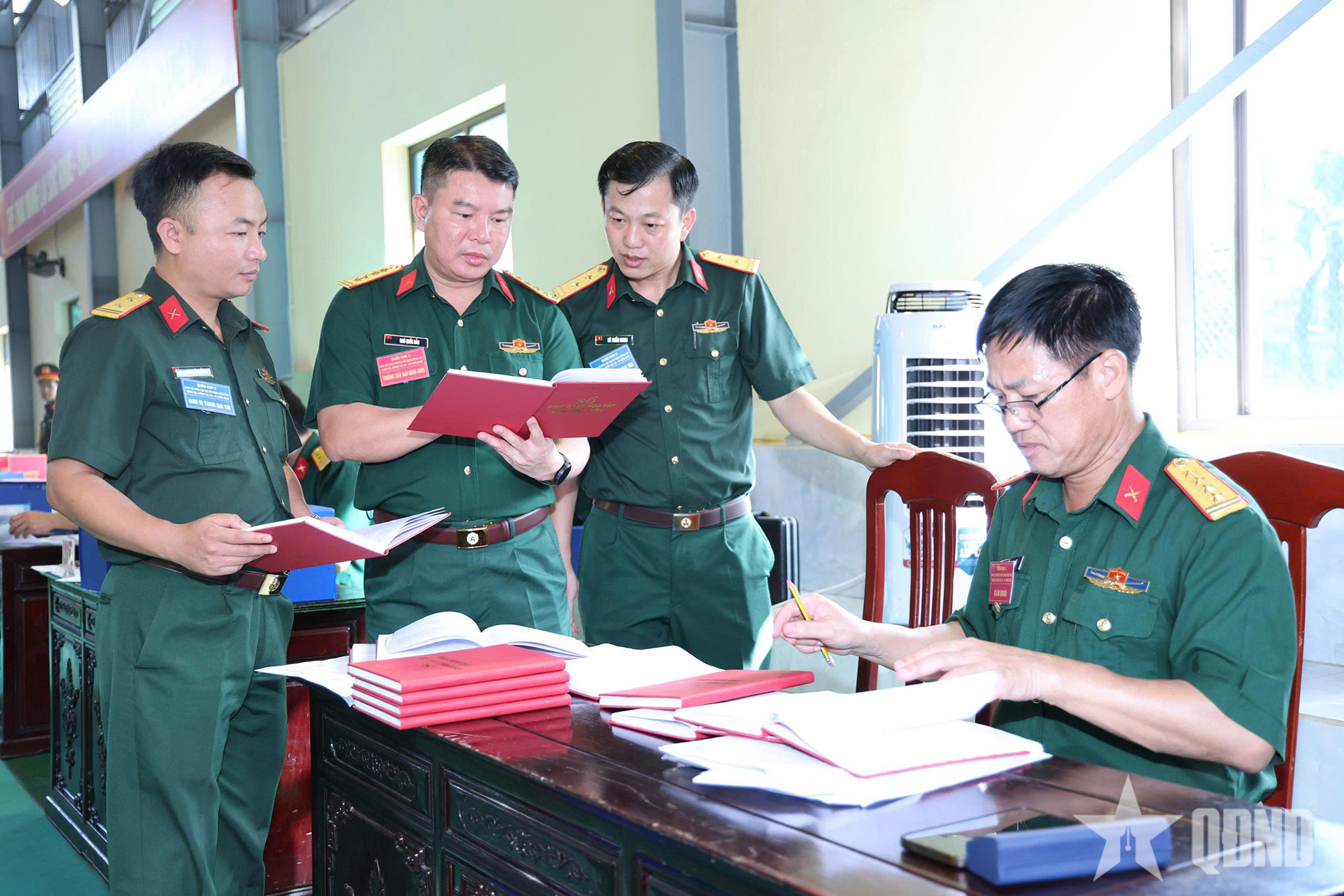 Quân khu 3: Khai mạc Hội thi sổ sách công tác quân sự