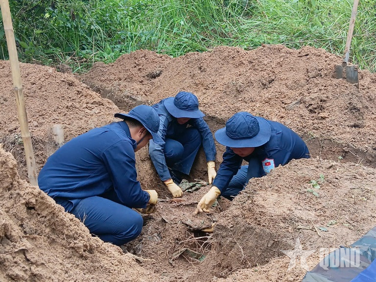 An Giang: Đội K93 quy tập được 5 hài cốt liệt sĩ