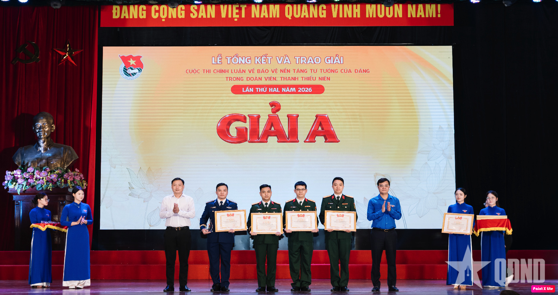 Tác giả thuộc các đơn vị Quân đội đạt 2 giải A, 4 giải B tại Cuộc thi chính luận về bảo vệ nền tảng tư tưởng của Đảng trong đoàn viên, thanh thiếu niên lần thứ hai