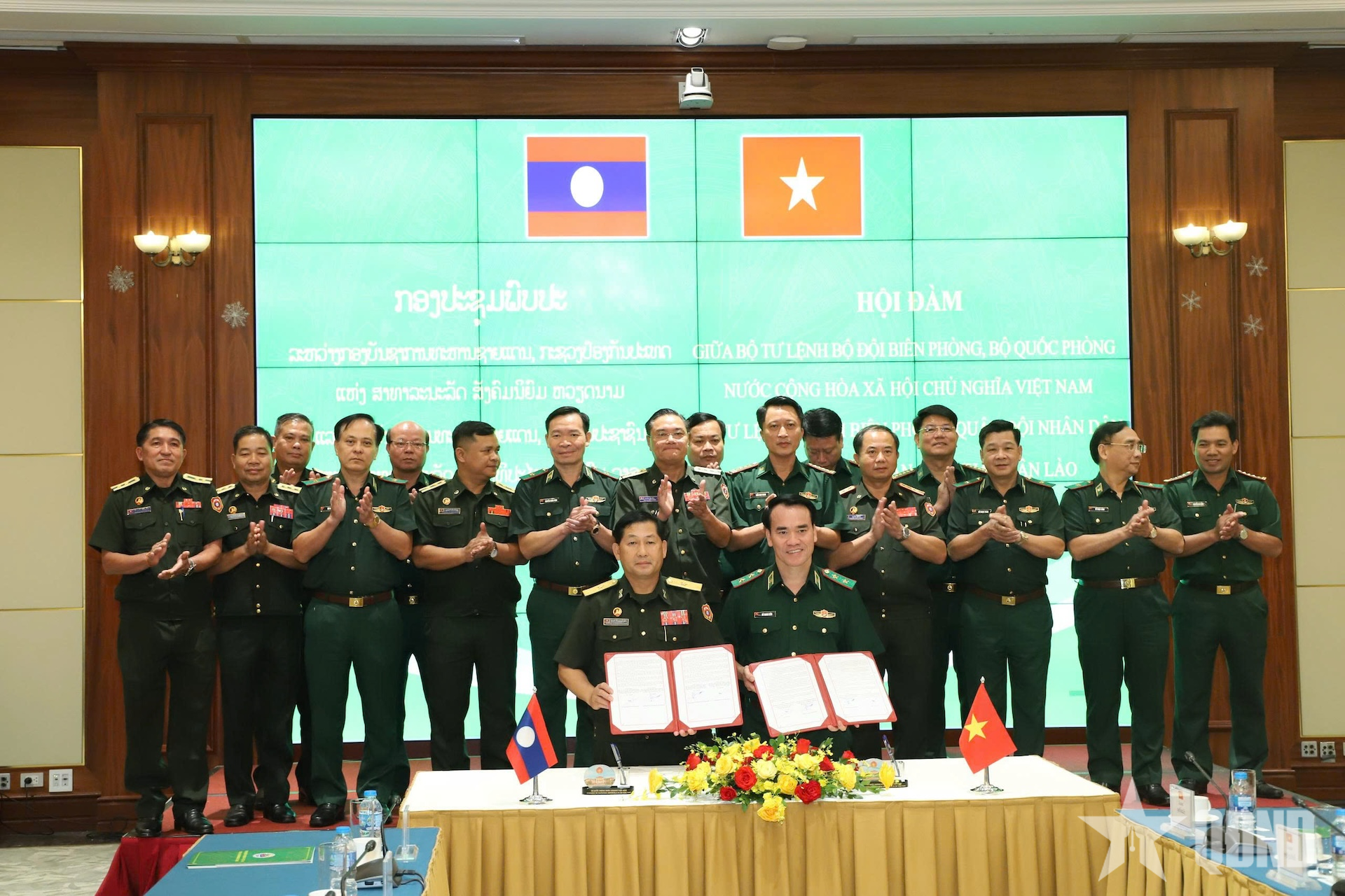 Bộ đội Biên phòng Việt Nam và Bộ đội Biên phòng Lào thúc đẩy hợp tác sâu rộng, thực chất