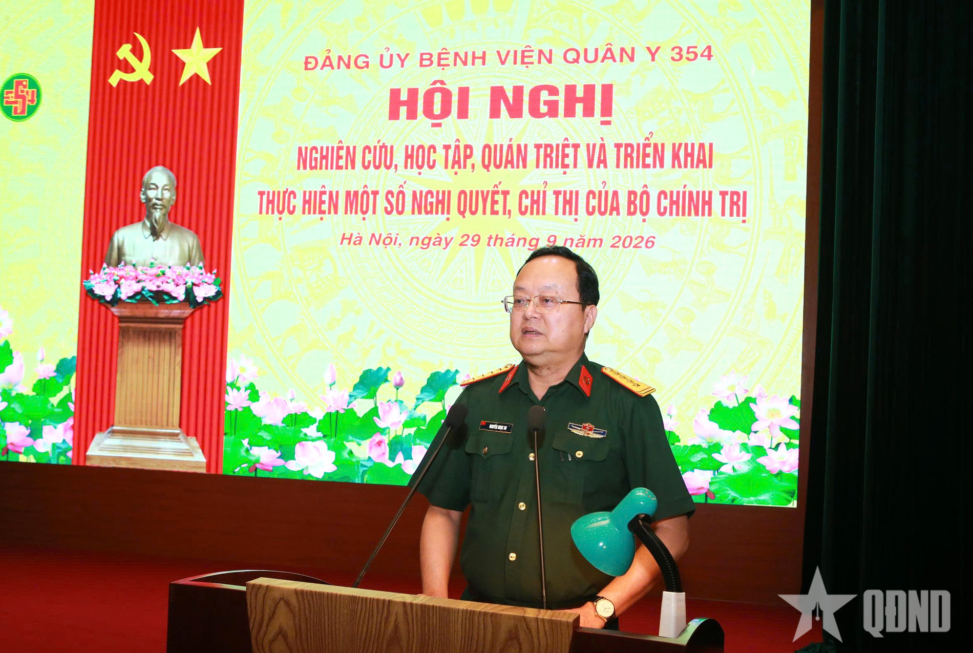 Bệnh viện Quân y 354 đưa nghị quyết vào thực tiễn nhiệm vụ