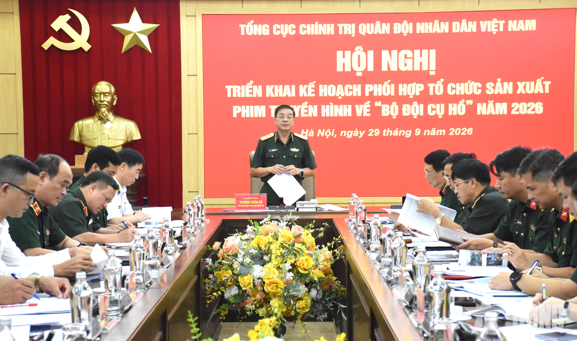 Bộ Quốc phòng và Đài Truyền hình Việt Nam phối hợp sản xuất, phát sóng 20 tập phim về Bộ đội Cụ Hồ 