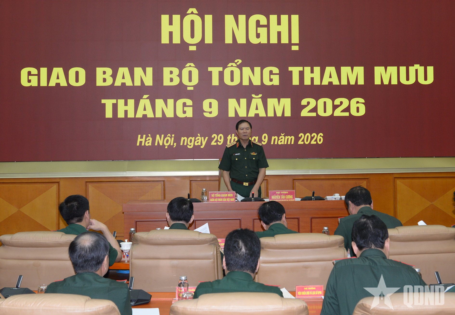 Đại tướng Nguyễn Tân Cương: Toàn quân nắm chắc tình hình, xử lý hiệu quả các tình huống