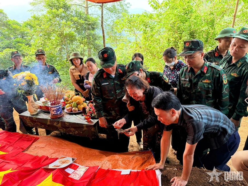 Tuyên Quang: Quy tập 9 hài cốt liệt sĩ, 2 trường hợp đã xác định được danh tính