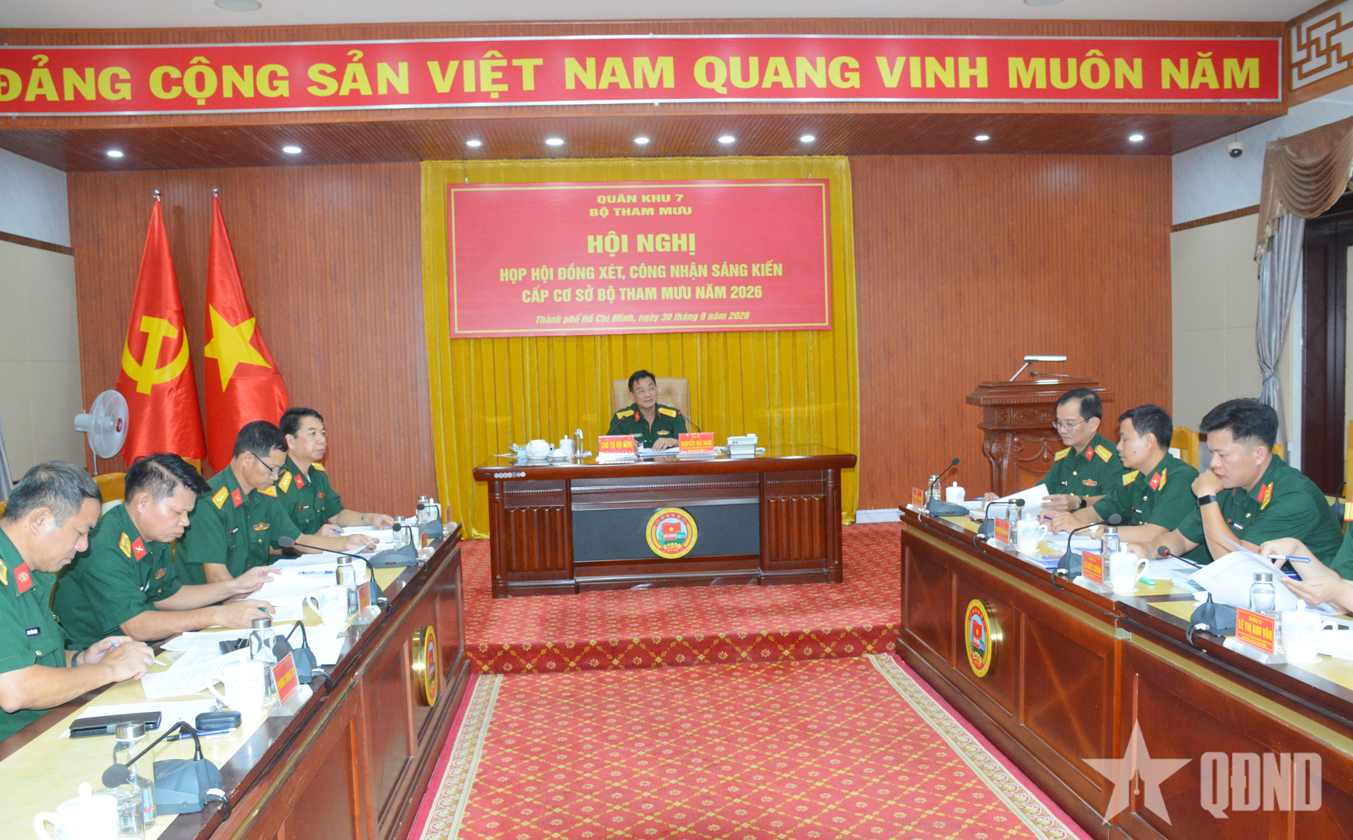 Bộ Tham mưu (Quân khu 7): Đẩy mạnh phong trào phát huy sáng kiến, cải tiến kỹ thuật