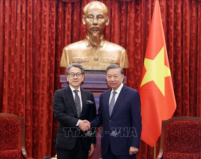​Tổng Bí thư, Chủ tịch nước Tô Lâm tiếp Chủ tịch Ngân hàng JBIC 