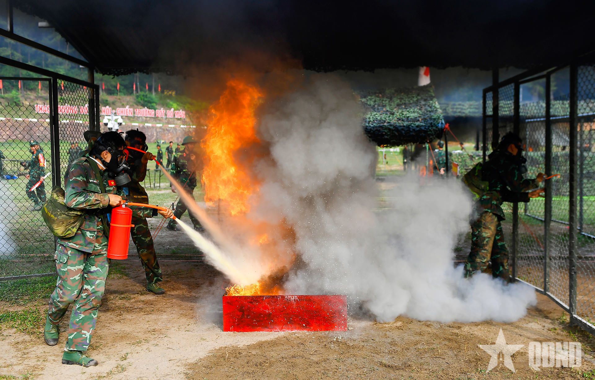 Quân đội tăng cường công tác phòng cháy, chữa cháy