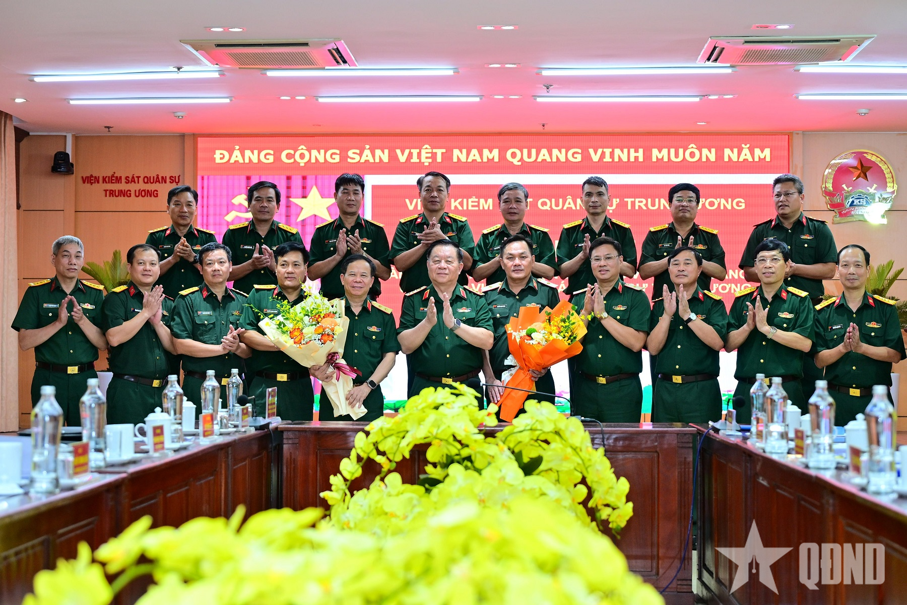 Bàn giao nhiệm vụ Viện trưởng Viện Kiểm sát quân sự Trung ương