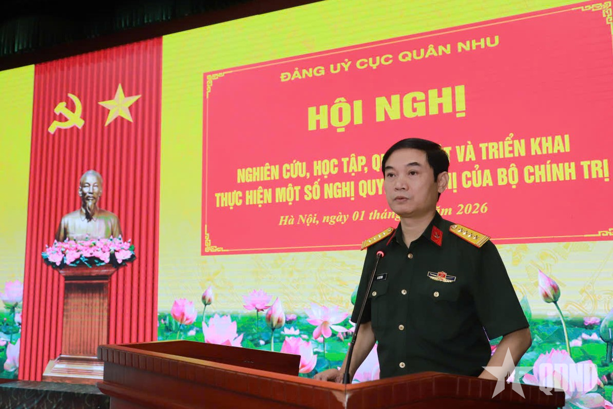 Đảng ủy Cục Quân nhu quán triệt, triển khai thực hiện các nghị quyết của Bộ Chính trị