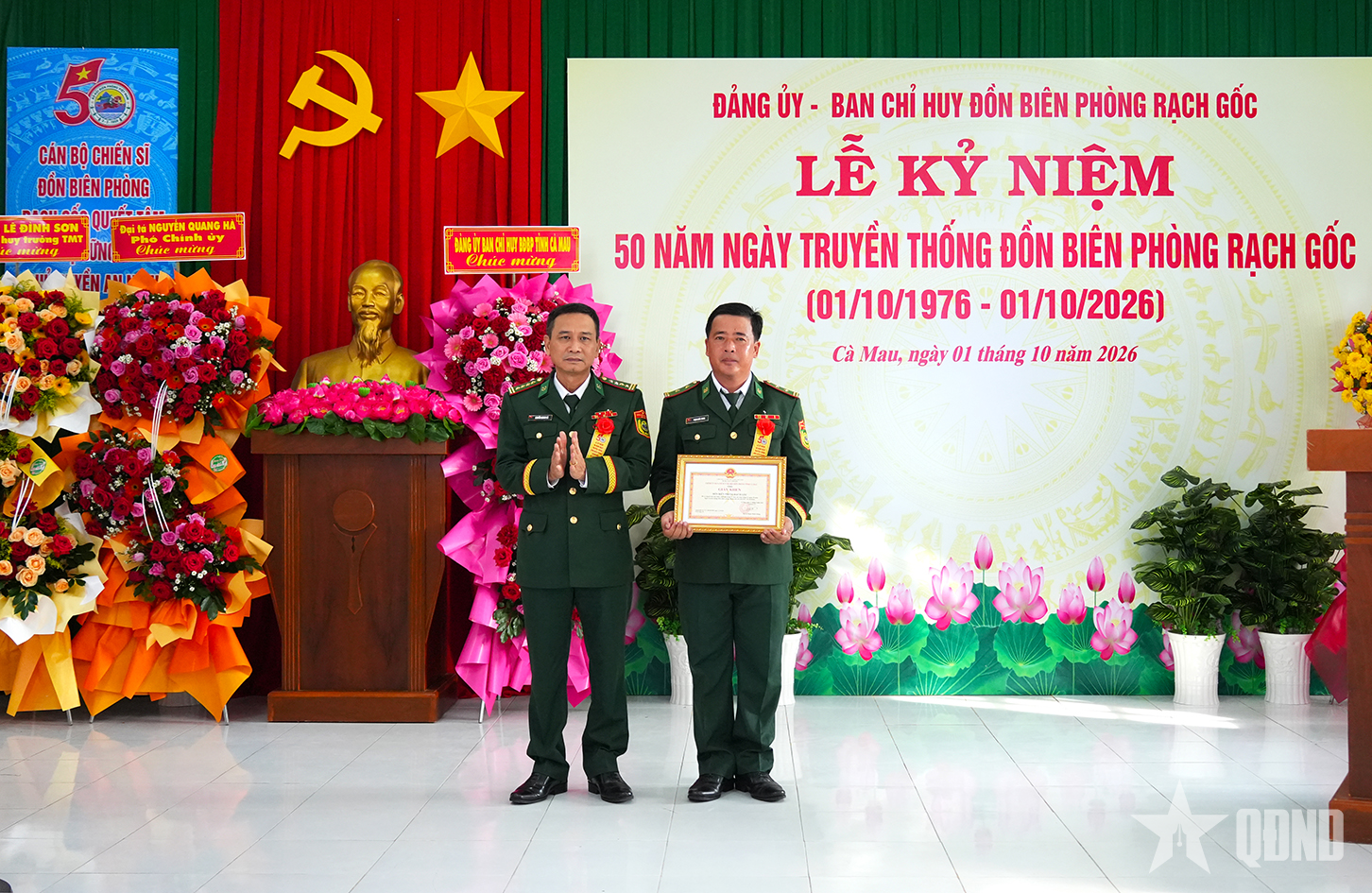 Cà Mau: Đồn Biên phòng Rạch Gốc 50 năm vững vàng nơi đầu sóng