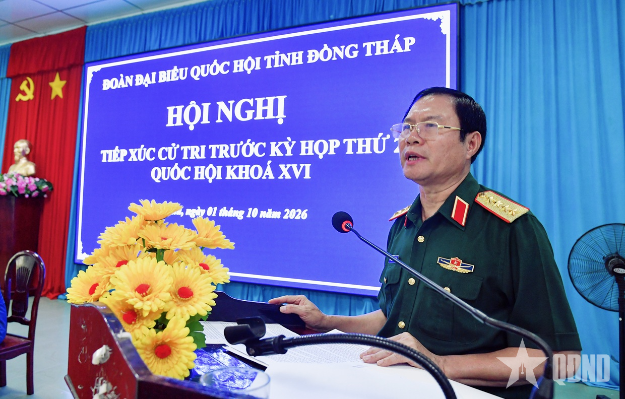 Đại tướng Nguyễn Tân Cương: Đồng Tháp cần cập nhật kịch bản tăng trưởng, lấy kết quả thực chất làm thước đo hiệu quả chỉ đạo, điều hành