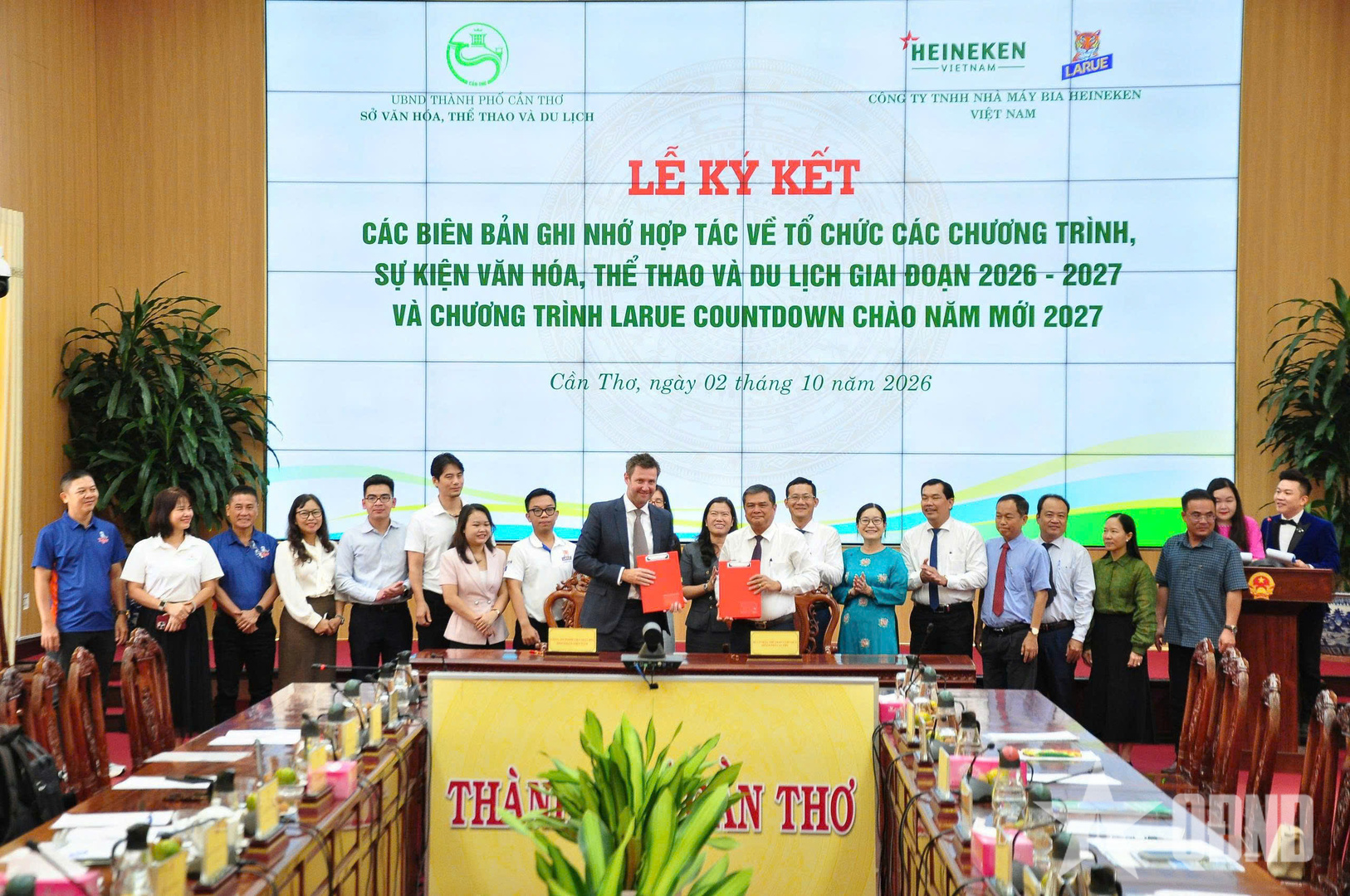 Cần Thơ: Hợp tác tổ chức chuỗi sự kiện văn hóa, du lịch cuối năm