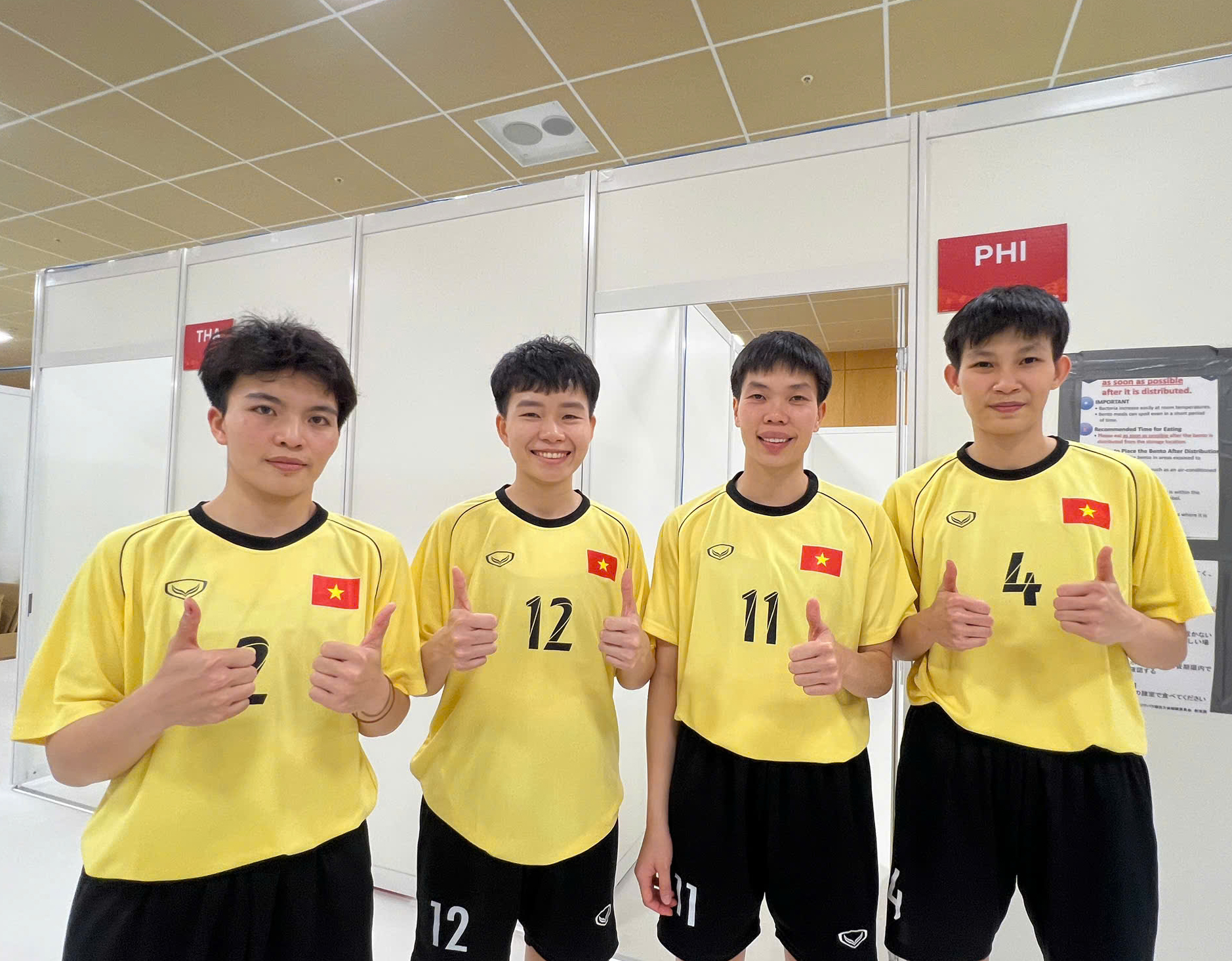 ASIAD 20: Cầu mây Việt Nam tranh huy chương vàng với Thái Lan nội dung 4 nữ