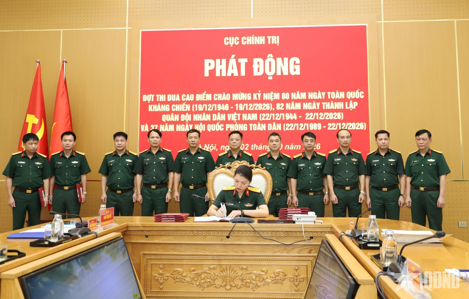 Cục Chính trị (Tổng cục Hậu cần - Kỹ thuật) phát động thi đua cao điểm