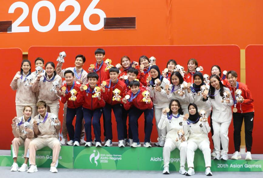 Bảng tổng sắp huy chương ASIAD 20: Việt Nam giành huy chương vàng thứ 3