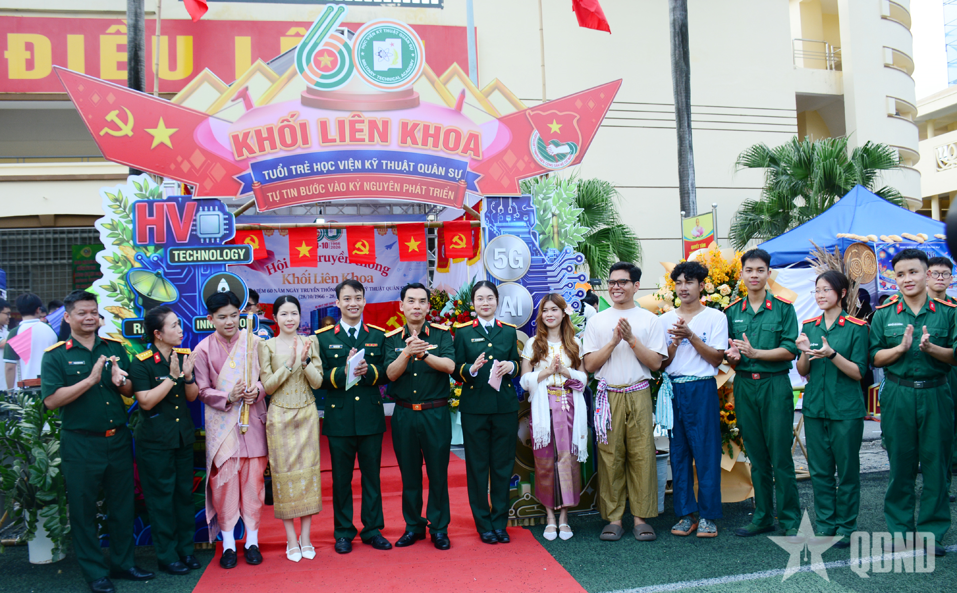Học viện Kỹ thuật Quân sự tổ chức Hội trại truyền thống và Ngày hội văn hóa