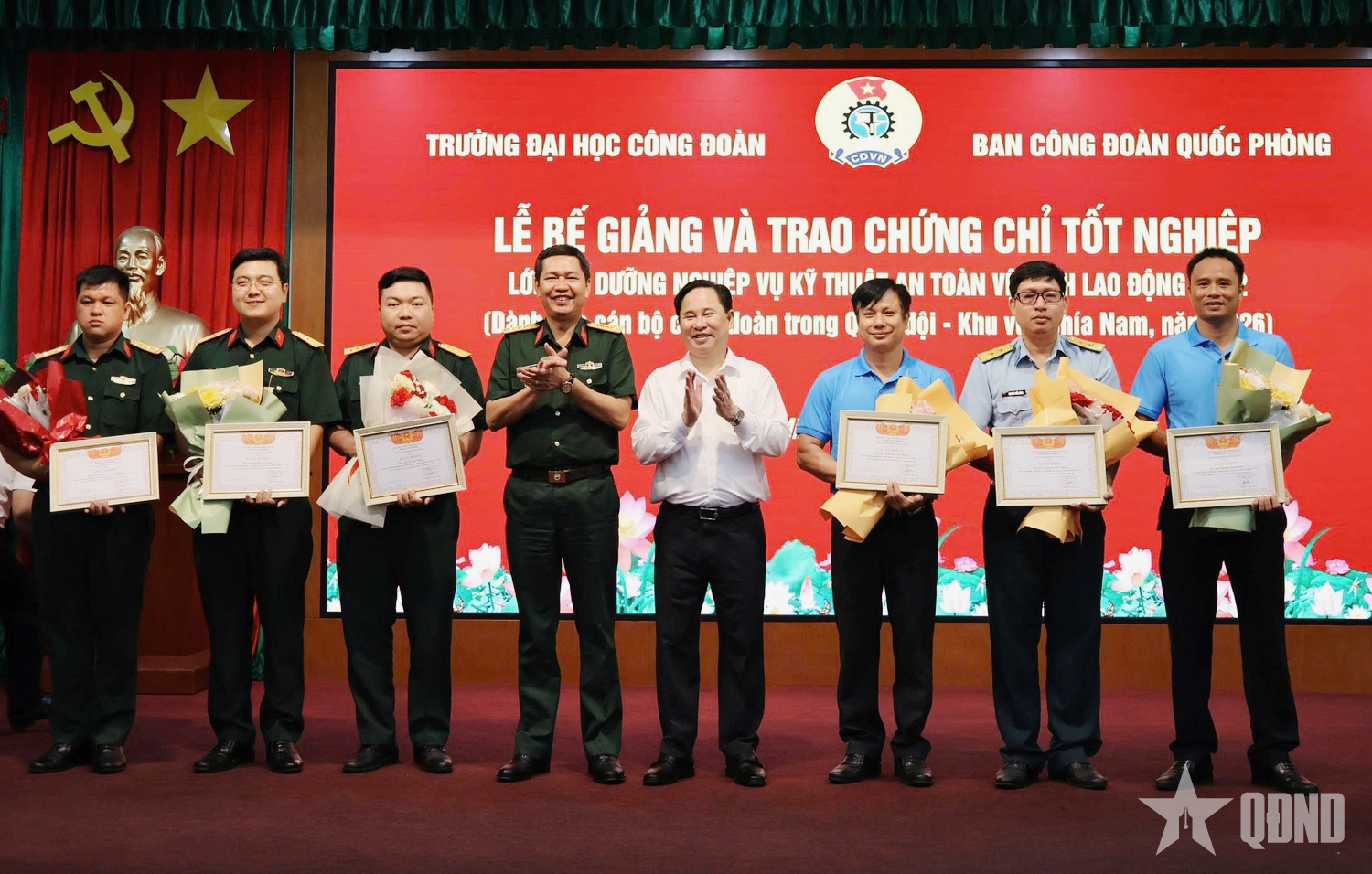 Bồi dưỡng nghiệp vụ kỹ thuật an toàn, vệ sinh lao động cho cán bộ công đoàn phía Nam