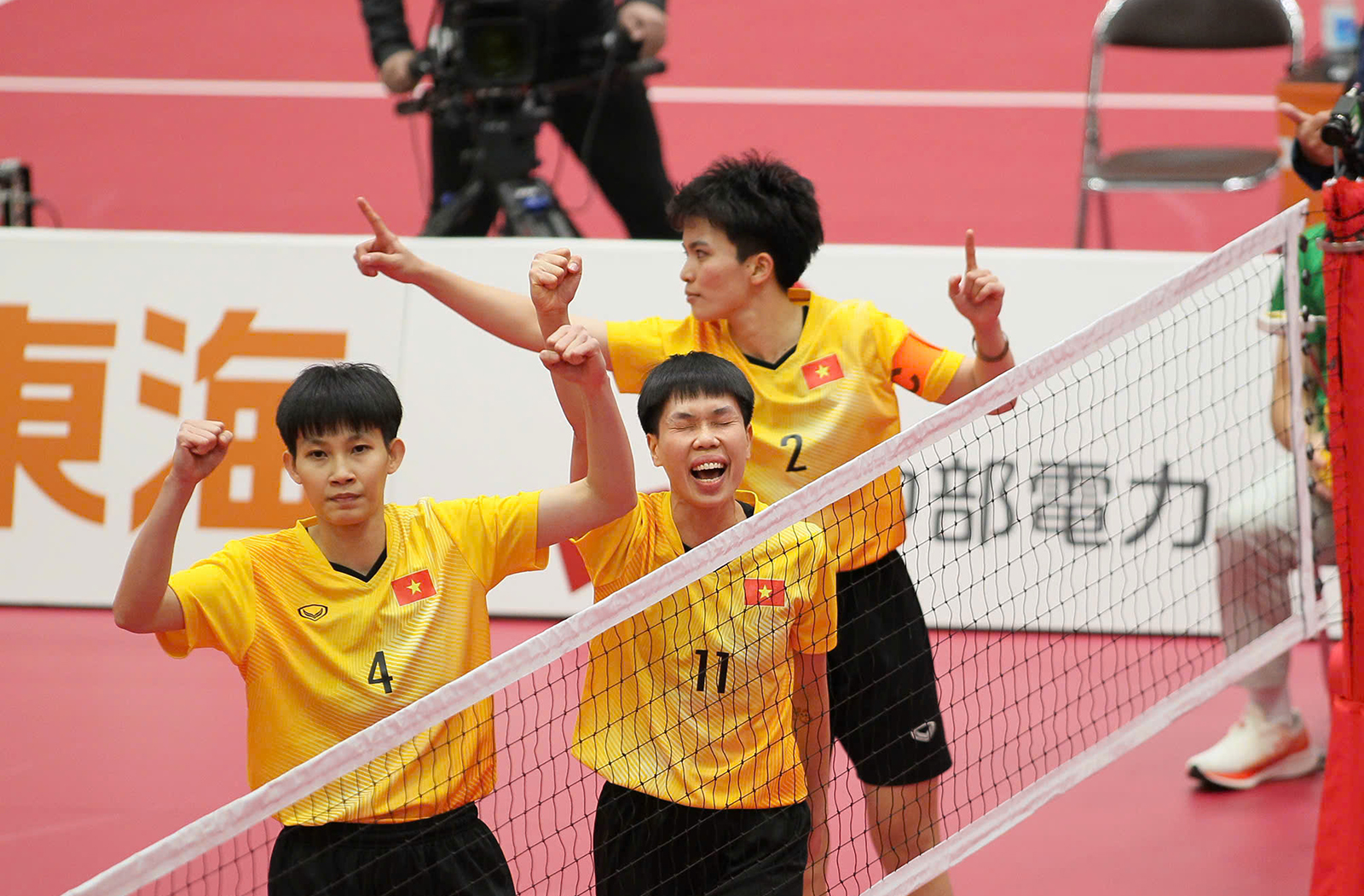 ASIAD 20: Cầu mây 4 nữ giúp Đoàn Việt Nam sở hữu huy chương vàng thứ 3

